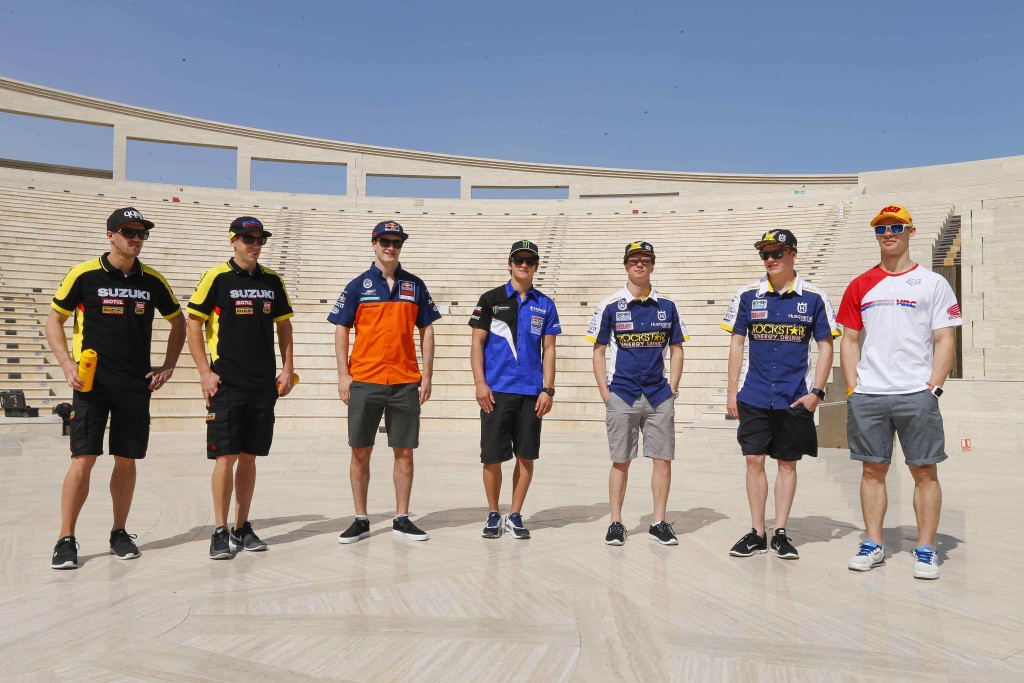 Riders photo at Katara