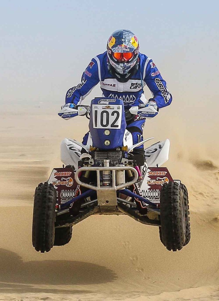 Qatar's Mohammed Abu Issa in action in the quad category on last year's Sealine Cross-Country Rally.